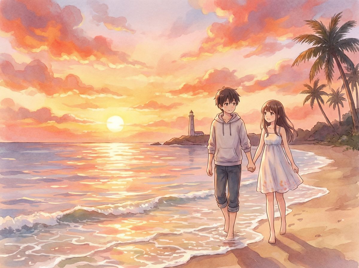 里番网动漫-海边夕阳物语